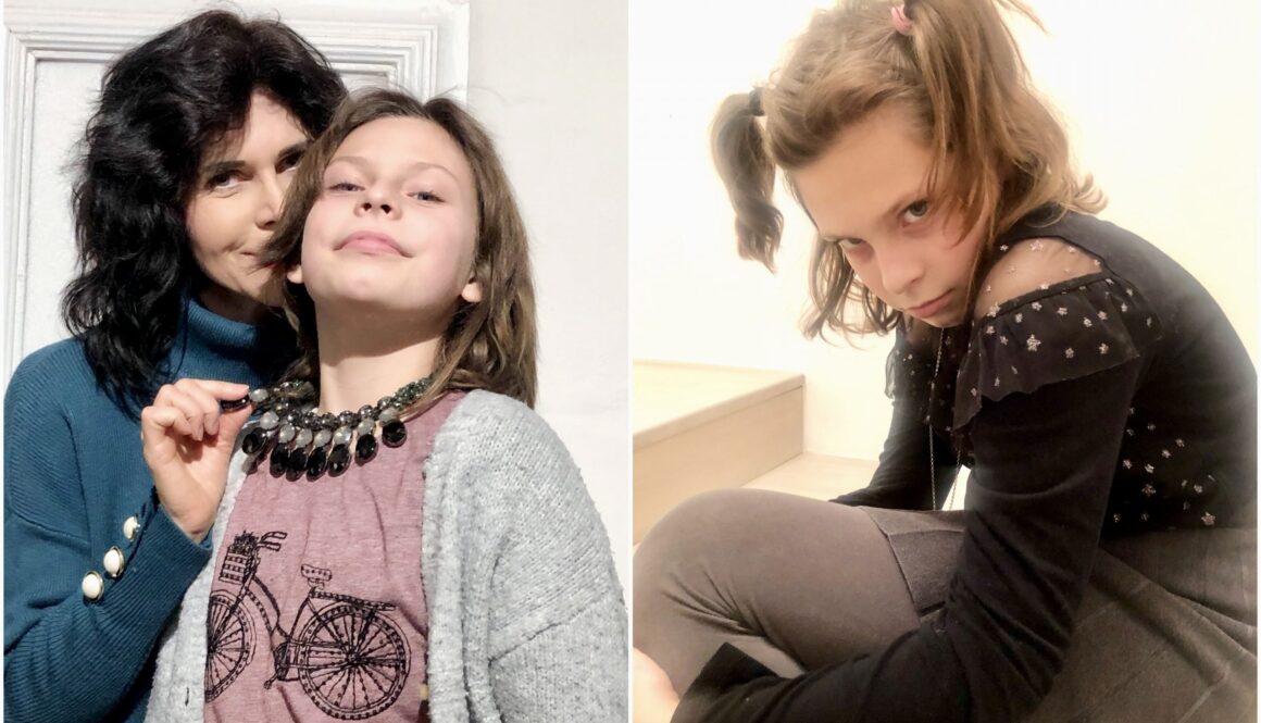 dnes ma oblieka moja dcera